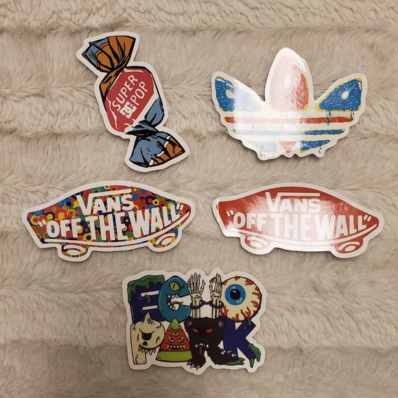 Vans Other - Bundle of Skater VSCO Stickers Vans Adidas